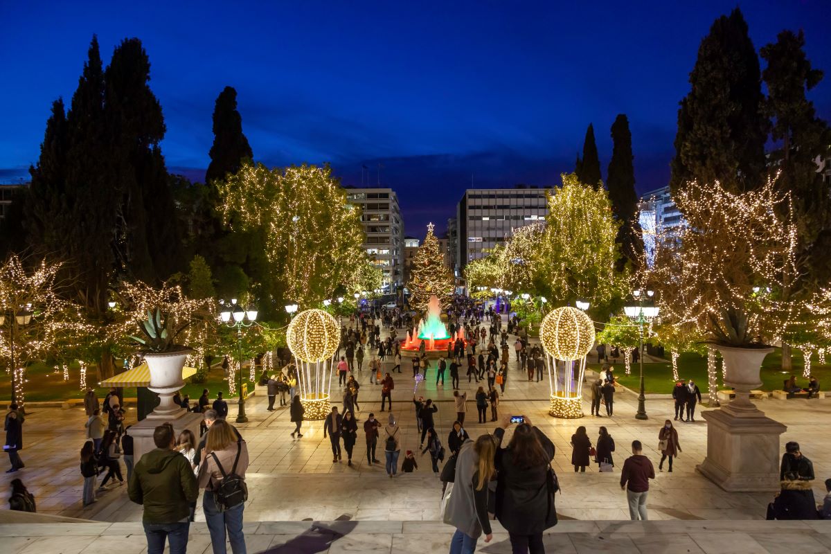A Christmas walk in Athens!